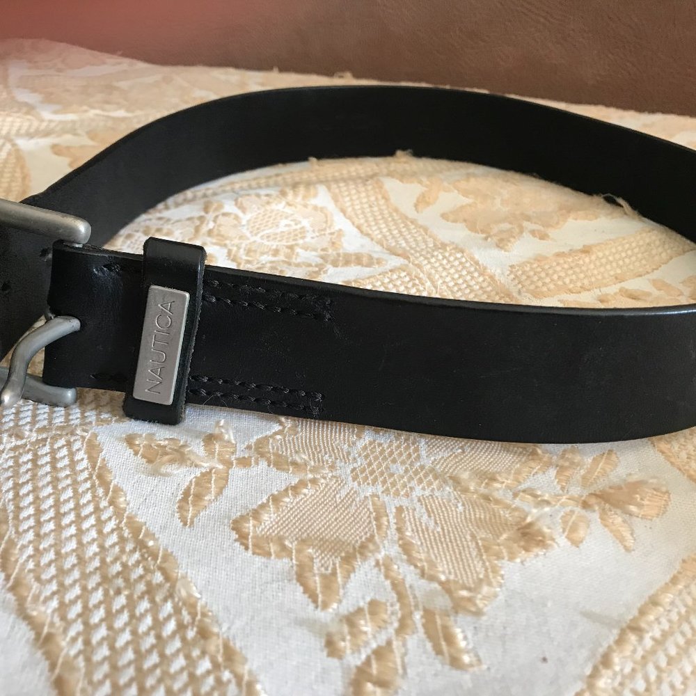 Genuine Leather Nautica mens belt made in Argentina